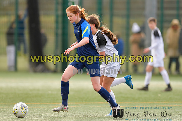 20220129-140206A London Bees Academy U16 v Tottenham Hotspur Women FC JTP U16