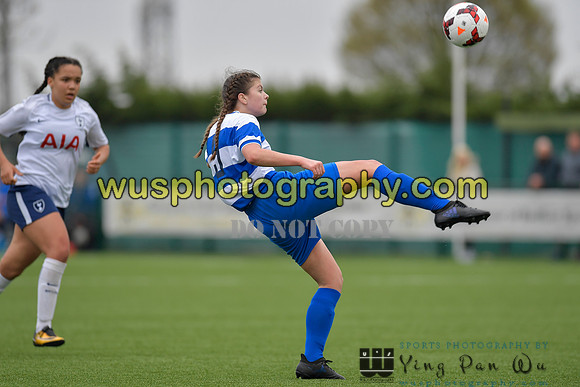 20180415-164453 Queens Park Rangers Girls U16 v Tottenham Hotspur Girls U15