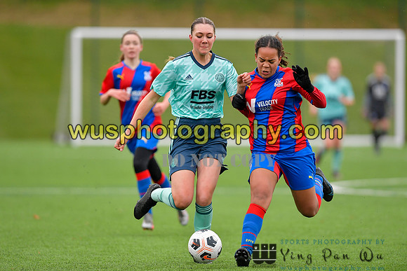 20211127-122255A Crystal Palace FC Girls U16 v Leicester City Women's FC Blues U16