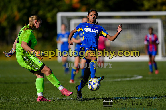 20221015-103407 AFC Wimbledon Girls U14 v Crystal Palace FC Girls U14