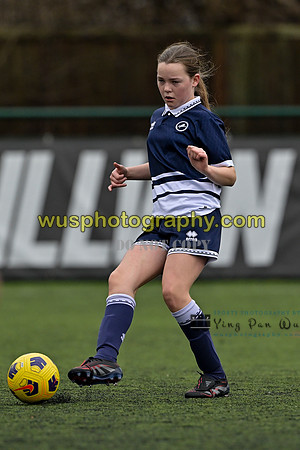 20250222-103912 Millwall Lionesses U12 v New Level Soccer Girls U12