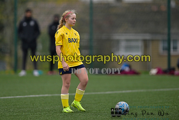 20241109-115603 West Ham United Performance Claret Girls U14 v Oxford United Girls U14