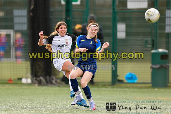 20220129-140815 London Bees Academy U16 v Tottenham Hotspur Women FC JTP U16