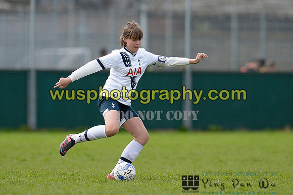 20160409-111732-2 Tottenham Hotspur Girls U14 v Hemel Hempstead Town Girls U14