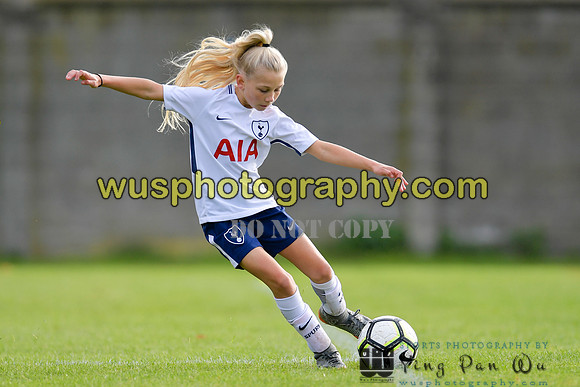 20171028-111143-2 Tottenham Hotspur Girls U11 v St Albans City Youth Girls U11 South