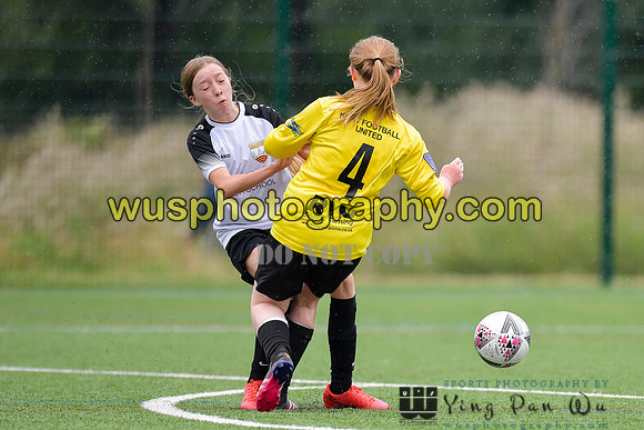 20210821-104058B London Bees Academy U14 v Kent Football United Girls U14