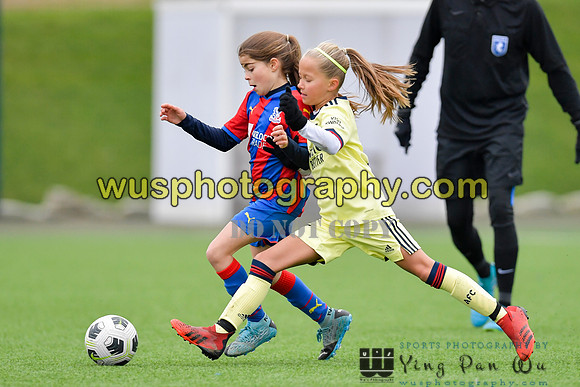20220122-150109B Crystal Palace FC Girls U12 v Arsenal FC Girls U12