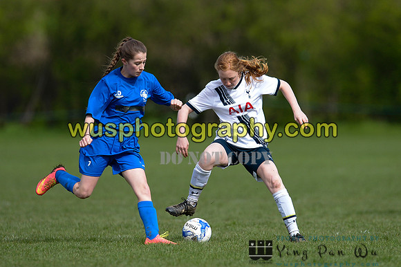 20160409-110114 Tottenham Hotspur Girls U14 v Hemel Hempstead Town Girls U14