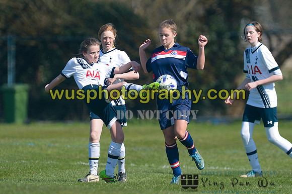 20160402-120442-3 Denham United Girls U14 v Tottenham Hotspur Girls U14