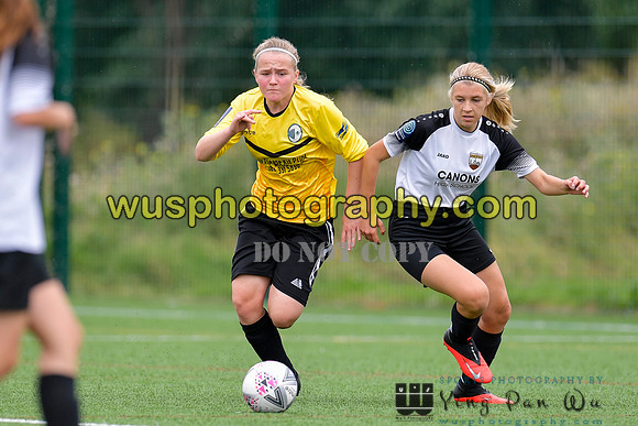 20210821-110659 London Bees Academy U14 v Kent Football United Girls U14