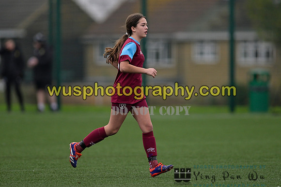 20241109-115413 West Ham United Performance Claret Girls U14 v Oxford United Girls U14