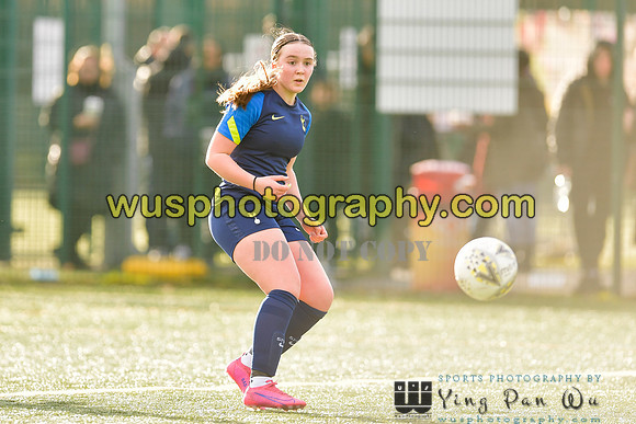 20220129-140240A London Bees Academy U16 v Tottenham Hotspur Women FC JTP U16