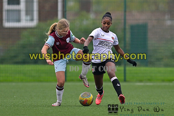 20241109-134158 West Ham United Warriors Girls U16 v Charlton Athletic Academy Girls U16