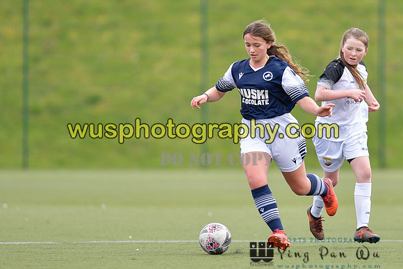 20210403-145810A London Bees Academy U14 v Millwall Lionesses Girls U14