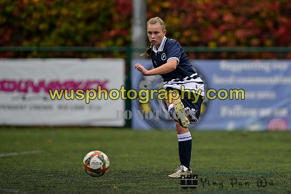 20241026-104559 Millwall Lionesses U16 v Welling United Academy Girls U16