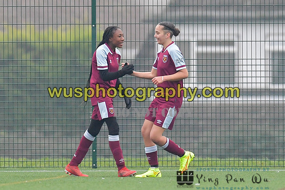 20220115-140212 West Ham United Academy Girls U14 v Notts County FC Girls U14