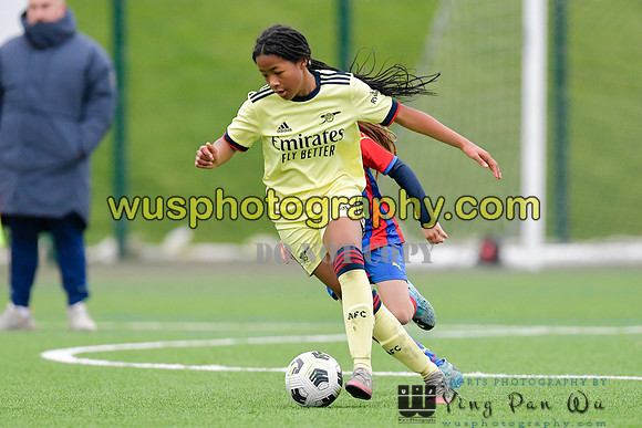 20220122-150631A Crystal Palace FC Girls U12 v Arsenal FC Girls U12