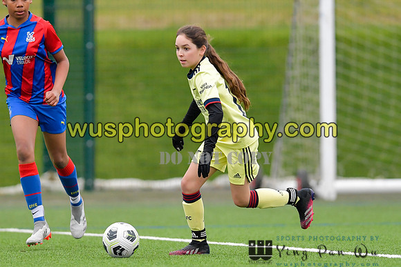 20220122-142745A Crystal Palace FC Girls U12 v Arsenal FC Girls U12