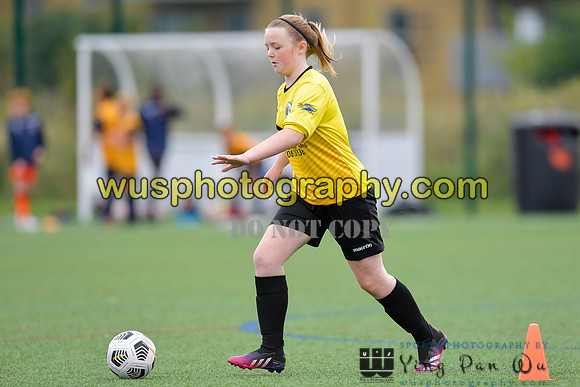 20210821-093844 London Bees Academy U14 v Kent Football United Girls U14