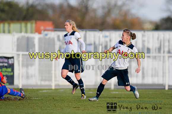 20161211-141027-6 Tottenham Hotspur Ladies FC v Crystal Palace Ladies FC