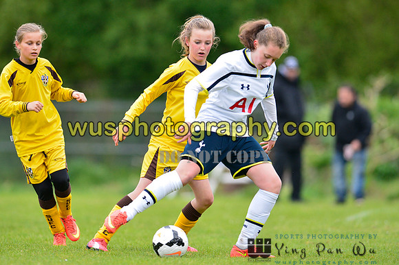 20150426-103803-2 Tottenham Hotspurs Girls U11 v Sutton United Girls U11