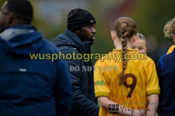 20241102-095552 Sutton United Girls U14 v Woking FC Girls U14