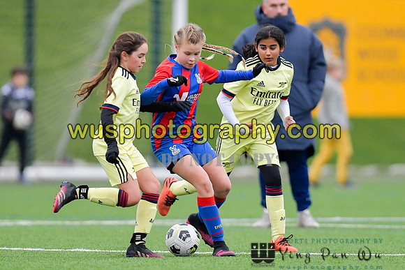 20220122-153107 Crystal Palace FC Girls U12 v Arsenal FC Girls U12