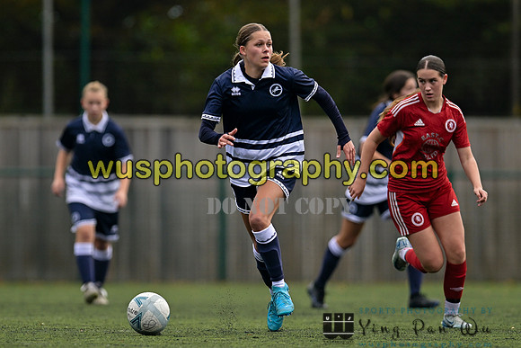 20241026-113743 Millwall Lionesses U16 v Welling United Academy Girls U16