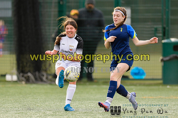 20220129-140814 London Bees Academy U16 v Tottenham Hotspur Women FC JTP U16