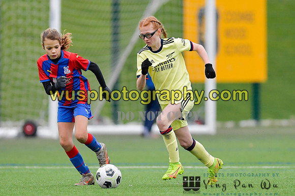 20220122-152142 Crystal Palace FC Girls U12 v Arsenal FC Girls U12