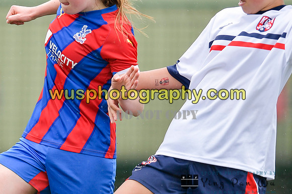 20220313-122105A-2 Crystal Palace FC Girls U12 v Kew Park Rangers Girls U12 Reds