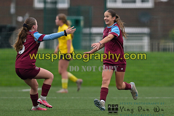 20241109-102545A West Ham United Performance Claret Girls U14 v Oxford United Girls U14
