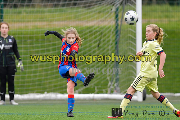 20220122-150444A Crystal Palace FC Girls U12 v Arsenal FC Girls U12