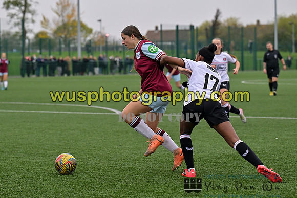 20241109-133830 West Ham United Warriors Girls U16 v Charlton Athletic Academy Girls U16