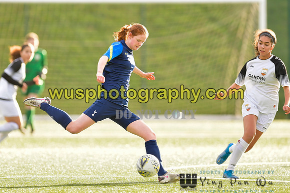 20220129-140451A London Bees Academy U16 v Tottenham Hotspur Women FC JTP U16