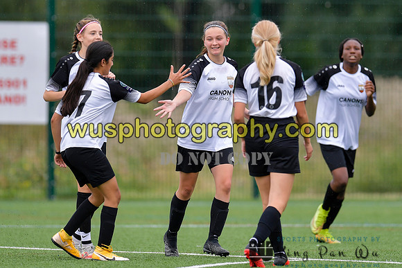 20210821-112743A London Bees Academy U14 v Kent Football United Girls U14