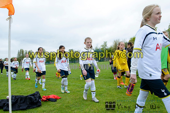 20150426-102534 Tottenham Hotspurs Girls U11 v Sutton United Girls U11