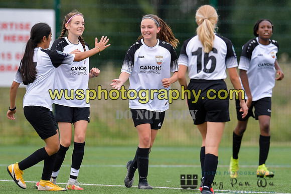 20210821-112743 London Bees Academy U14 v Kent Football United Girls U14