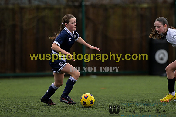 20250222-103919A Millwall Lionesses U12 v New Level Soccer Girls U12