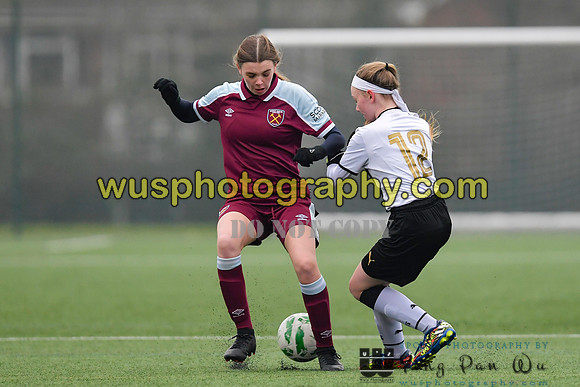 20220115-142901 West Ham United Academy Girls U14 v Notts County FC Girls U14