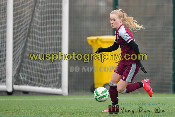 20220115-133552 West Ham United Academy Girls U14 v Notts County FC Girls U14