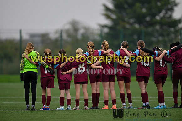 20241109-100503 West Ham United Performance Claret Girls U14 v Oxford United Girls U14