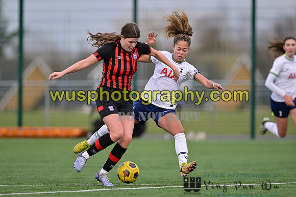 20230201-152151B Tottenham Hotspur Women FC WSL Academy U21 v Ipswich Town Women FC U21