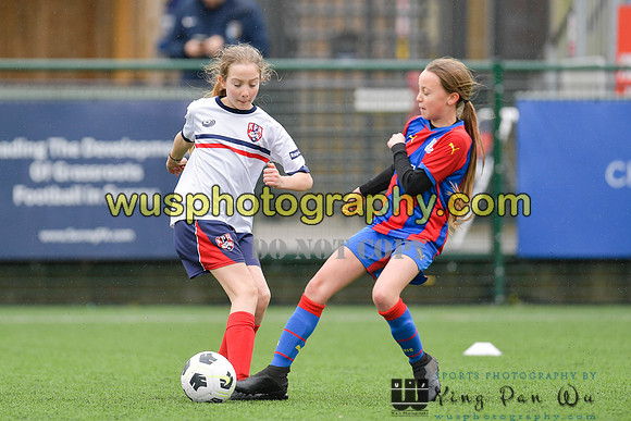 20220313-124329 Crystal Palace FC Girls U12 v Kew Park Rangers Girls U12 Reds