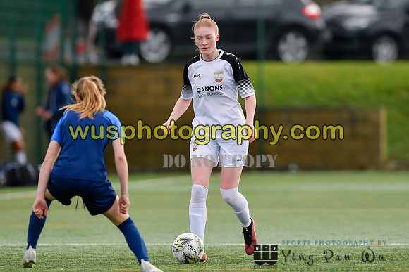 20220129-141603B London Bees Academy U16 v Tottenham Hotspur Women FC JTP U16