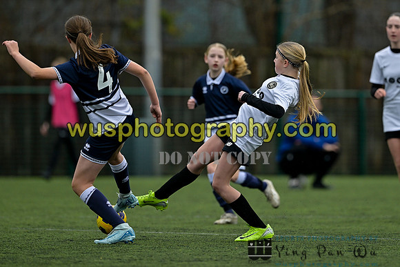 20250222-103124 Millwall Lionesses U12 v New Level Soccer Girls U12