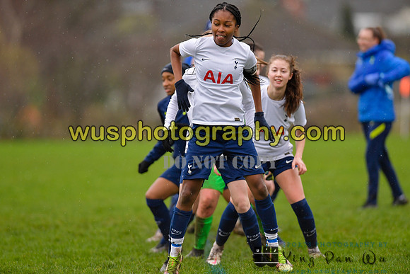 20220108-100006 Tottenham Hotspur Women FC JTP U15 v West Ham United Performance Girls U16