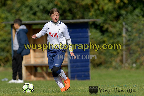 20181007-113148 Tottenham Hotspur Girls U14 v White Star Boys U14