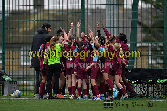20241109-100316 West Ham United Performance Claret Girls U14 v Oxford United Girls U14