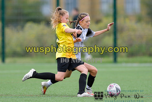 20210821-102142A London Bees Academy U14 v Kent Football United Girls U14
